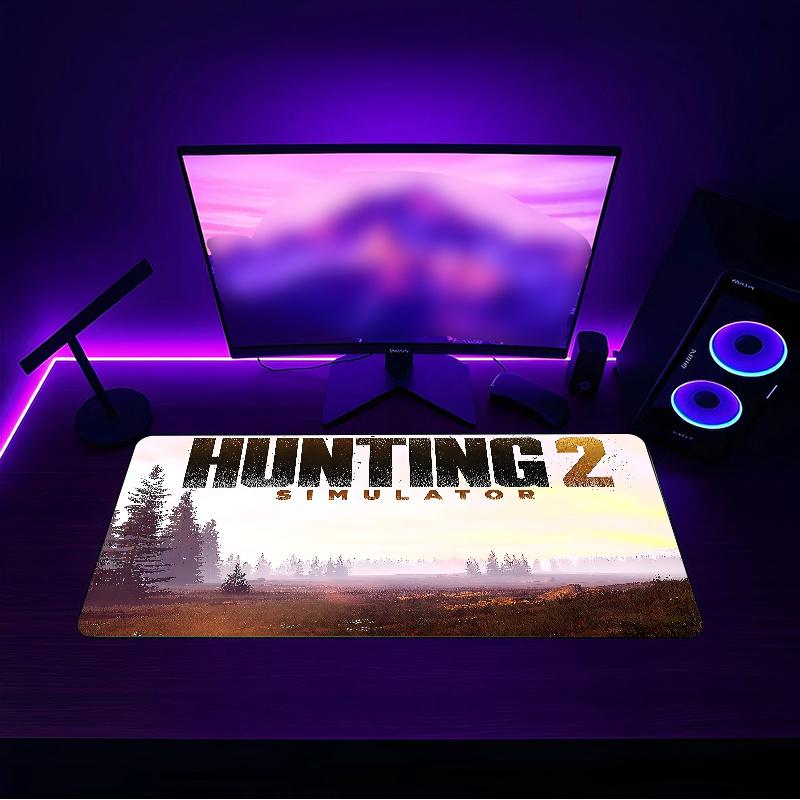BULT Hunting Simulator (5) Mouse pad with a non slip rubber base suitable for home offices and an ideal gift for gamers