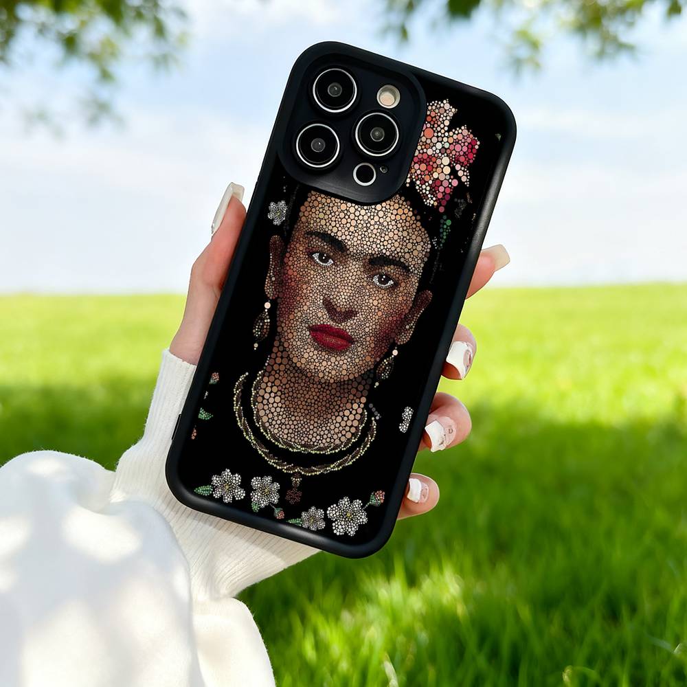 

Fashion F-Frida K-KahlosS Case For IPhone 17 15 14 13 12 16 Pro Max Plus 11 Mini Shockproof Silicone iPhone 14