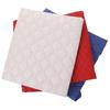 Diamond Pattern Quilted Computer-Embroidered Cotton Leather Textile
