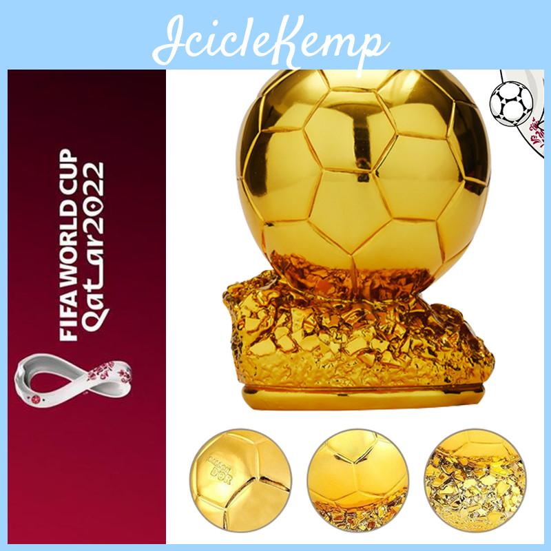 Högkvalitativ 2022 Qatar VM-trofé Prydnad Souvenir Gåva