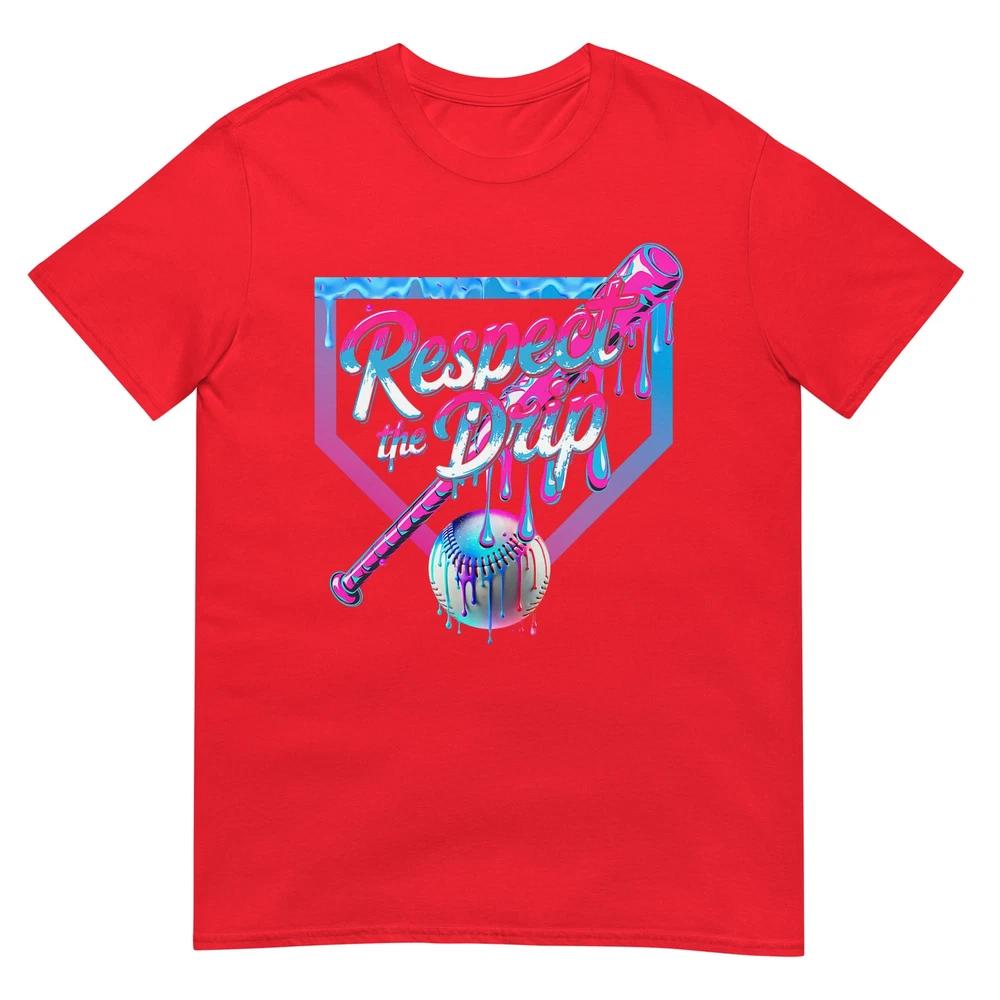 Baseball Drip For Boys Ice Cream Drip Youth Boys Baseball TShirt S