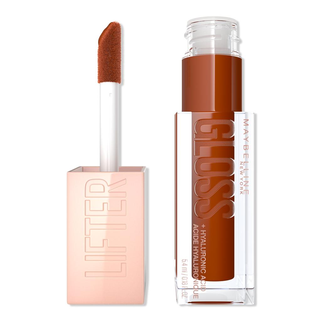 Maybelline Lifter Gloss Honey D Lip Gloss With Hyaluronic aciD 0.18 Oz