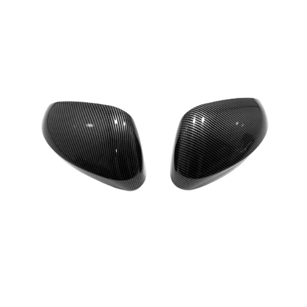2PCs Eyebrow Auto Car Rear View Side Mirror Cover Trim Rearview Caps ABS Plastic For Nissan X-trail Xtrail Rogue