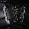 Abs Carbon Fiber Car Key Case Cover For Peugeot 208 2008 308 3008 508 408 307 4008 For Citroen C3 C4 C5 C6 C8 Keychain