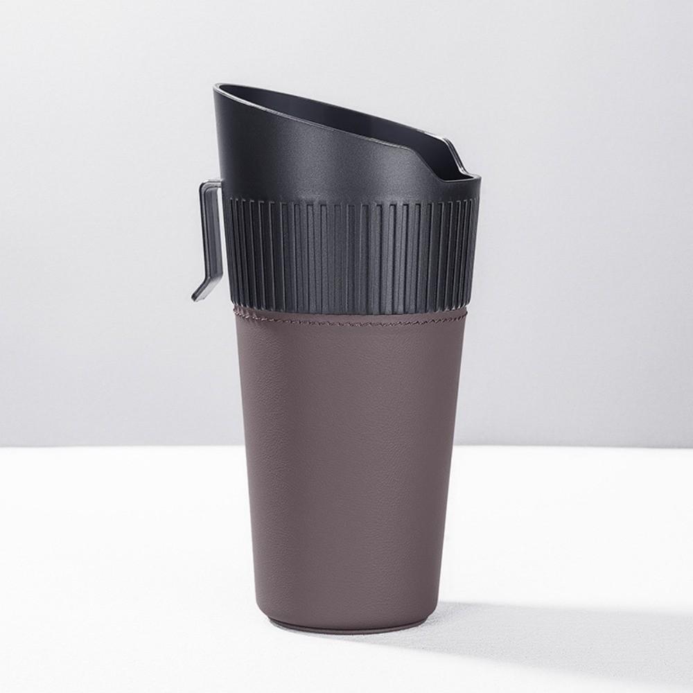 Multifunctional Cup Holder Washable Vehicle Dustbin Waste Bin Waterproof Car Trash Can  Auto Parts
