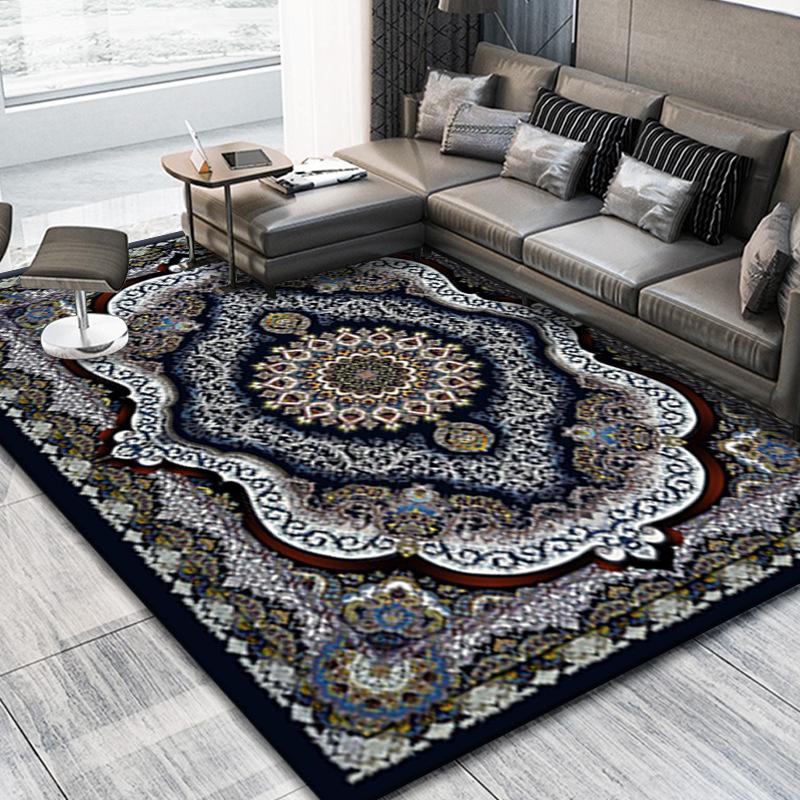 

Коврики для гостиной в богемном стиле, украшения для спальни, роскошные противоскользящие коврики, большой ковер, ковер для гостиной, персидский ковер, моющийся 60*90cm