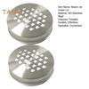 1/2Pcs Mason Jar Grater Lid for Regular Mouth Jar Easy To Carry Store Rust-Resistant Stainless Steel Strong Wear Resistance Multipurpose Canning Lids