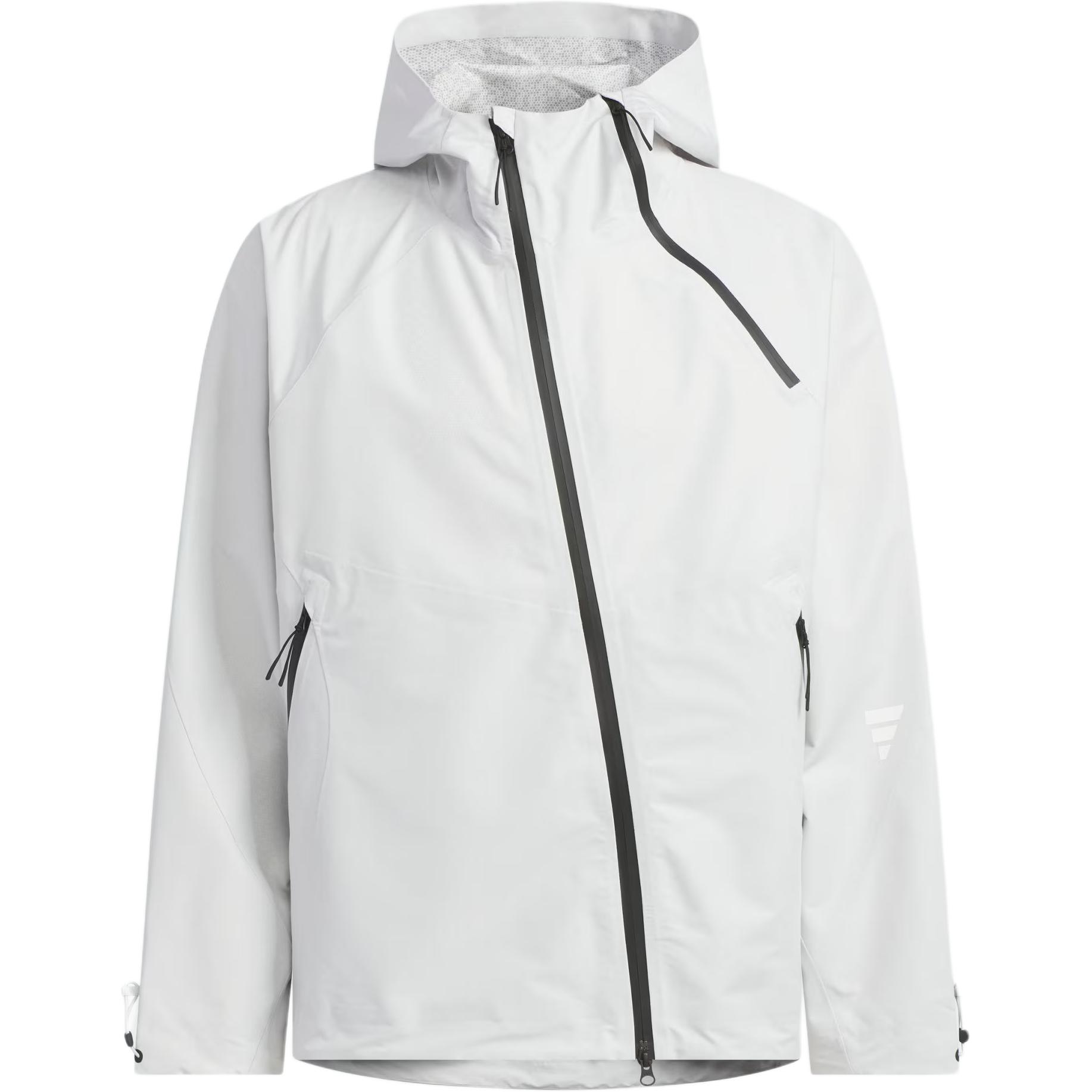 Adidas FOS Jackets Men s Light Gray Hooded Moderate Other KG9410 L
