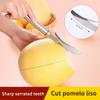 2Pcs Stainless Steel Orange Peeler Citrus Peeler Tool With Comfortable Handle Fruit Slicer Cutter Remover For Kitchen
