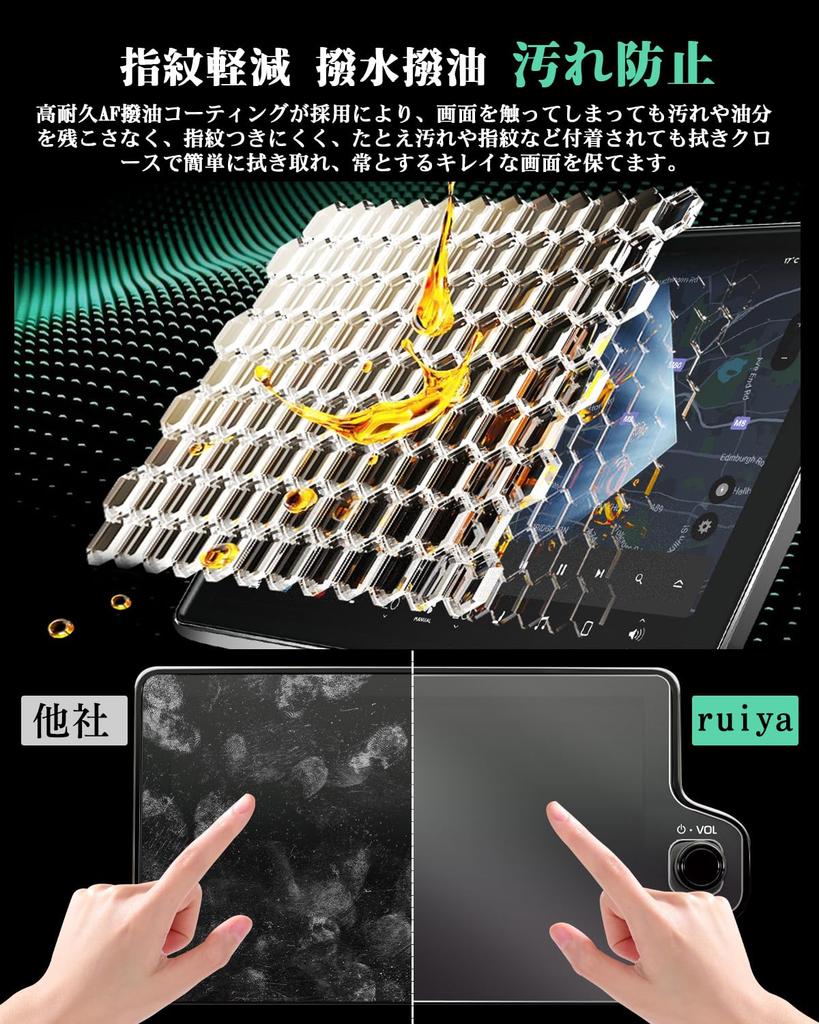 S G O S N Film New Toyota Land Cruiser 250 Glass Film Car Navigation Screen Protector Inch Land Cruiser 250 Protective Film Scratch Resistant 9H