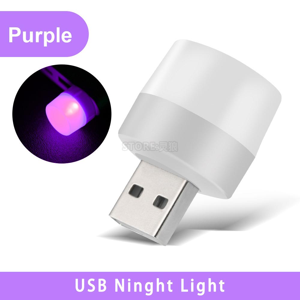 Lampă LED L4 Mini portabilă USB 5V 1.2W Lampă de lectură cu lumină de carte pentru Power Bank PC Laptop Notebook Decor de Crăciun de Anul Nou