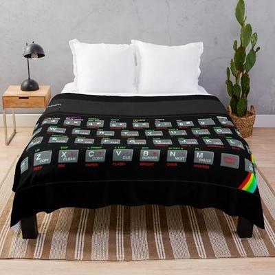 ZX Spectrum Throw Blanket Thermal Blankets Ands Sofa Bed Summer Sofa Blankets