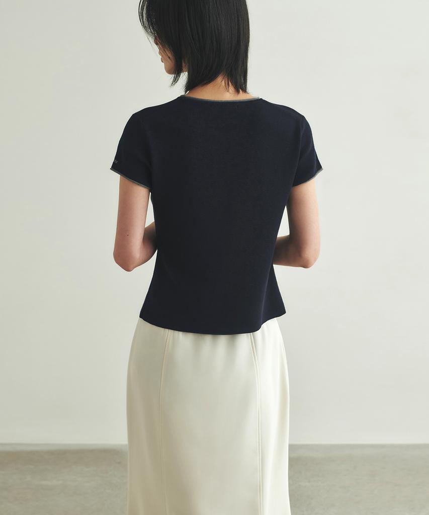 Aesmoeo Ez Classic Line Knit (Navy)
