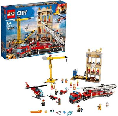 LEGO Şehir 60216 Şehir merkezinde itfaiye istasyonu