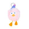 1/2Pcs Plush Doll Pendant Cartoon Eggette Shape Keychain Small Lightweight Plush Doll Bag Charm Car Home Decor