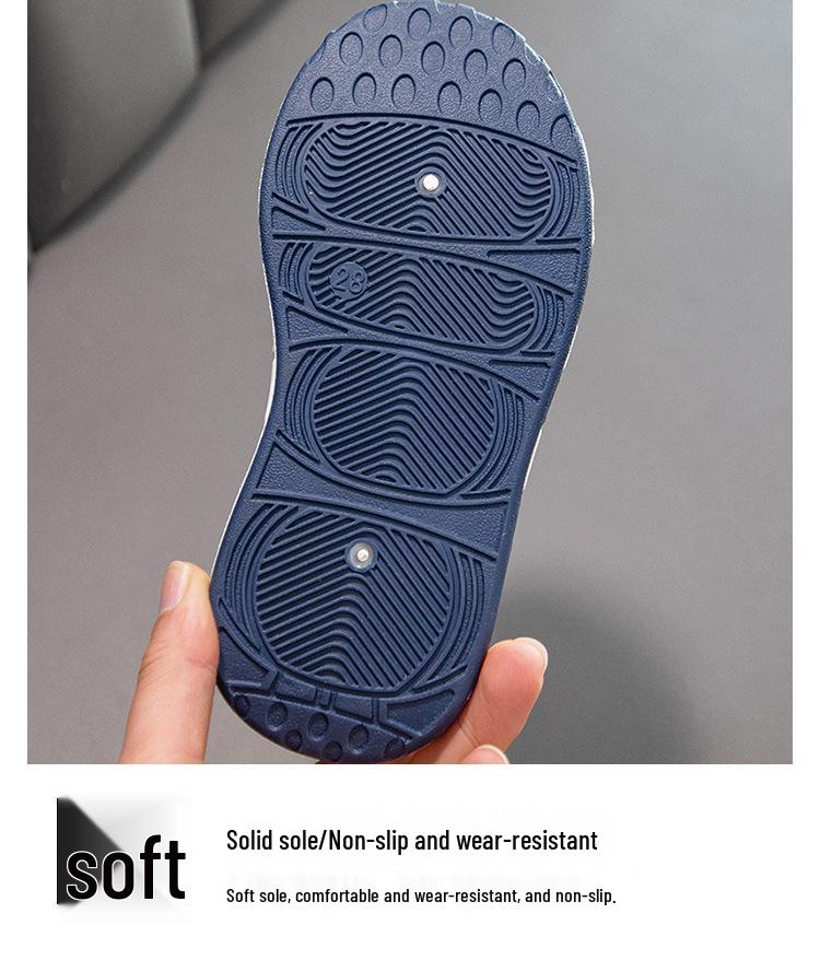 Kids' Waterproof Leather Running Shoes - Non-slip, Soft Sole for Boys & Girls