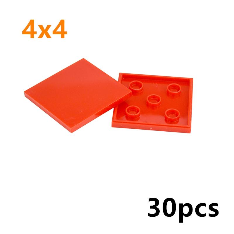 DIY Smooth Flat 4x4 6x6 8x8 8x16 Tile Building Blocks Assembles Particles Light Board Bricks 4*4 6*6 8*8 8*16 Plate Creative Toy