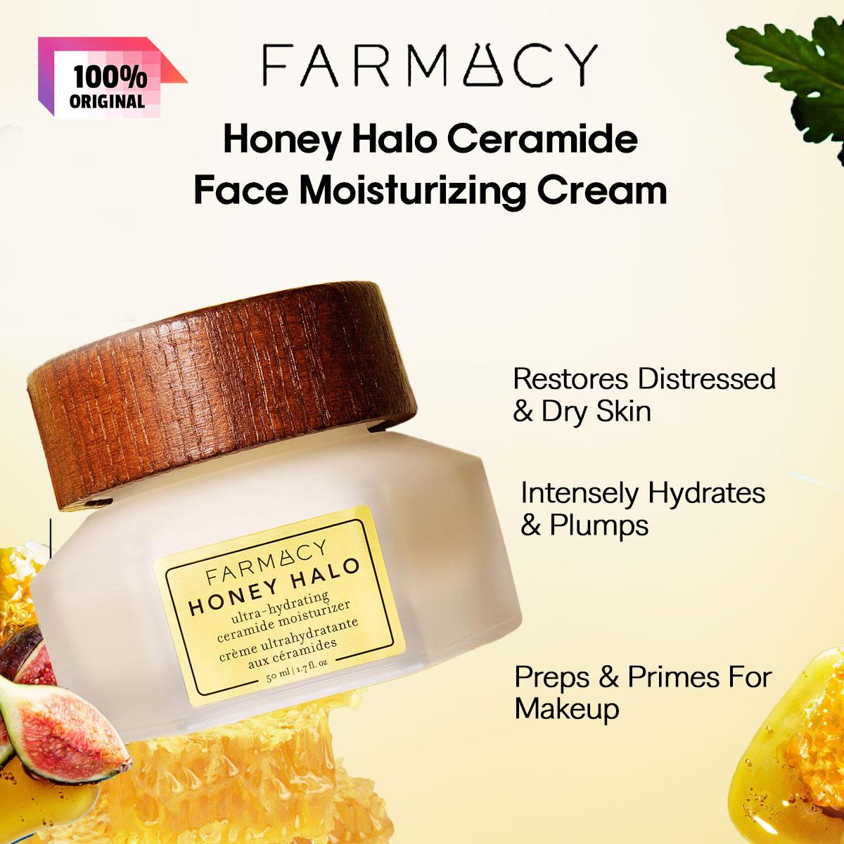 Farmacy Honey Halo Увлажняющий крем для лица с керамидами 50 мл