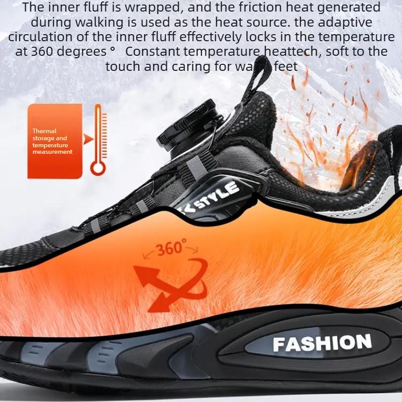 Winter Children's Cotton Shoes Sports Shoes Leather Shoes Casual Running Shoes