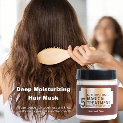 80-ml-Haarpflegecreme für farbbehandeltes Haar, intensiver Erhalt der Farbe, Spülung für Dauerwelle und gefärbtes Haar, tierversuchsfreie Behandlung für trockenes und geschädigtes Haar