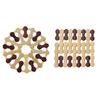 Bamboo Heat-Resistant Trivet & Placemat - Anti-Scald, High-Temperature Safe for Plates & Bowls