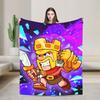 Squad Busters Game  Blankets Quality Warm Soft  Throw Blanket Winter Picnic Home Decor Novelty Bedspread