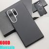 Luxury Carbon Fiber Phone Case for Samsung Galaxy S24 Ultra 600D Ultra-thin Aramid Fiber Cases S24 Ultra Magsafe Cover