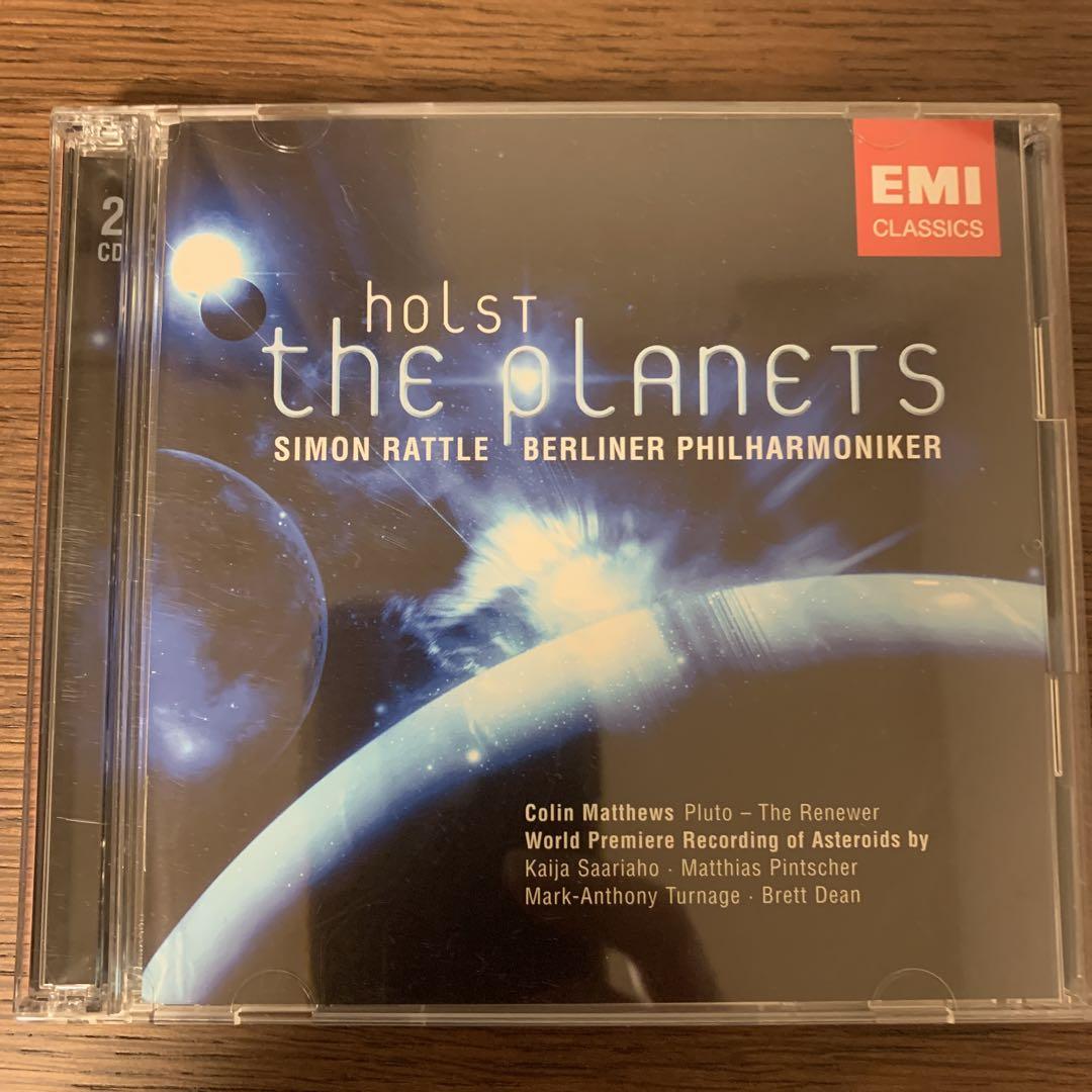 

[USED] Limited edition Rattle with video and Japanese subtitles / Berlin Philharmonic / Holst: Planet