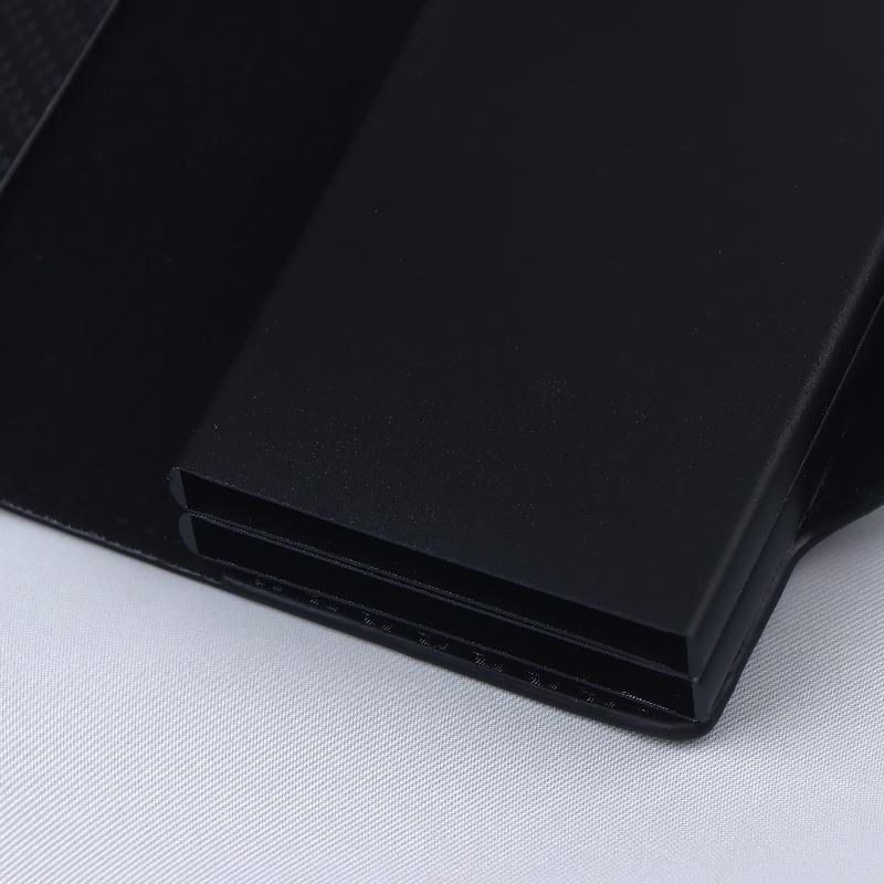 Large Capacity Double Layer Id Credit Card Holder Anti Rfid Blocking Protected Magic Wallet For Men Carbon Fiber Cardholder Case
