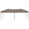 Foldable Party Tent Taupe 3x6 M