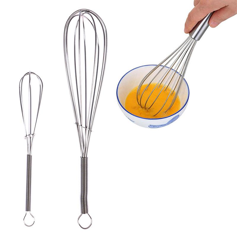 1Pcs Egg Beater Cooking Tool Hand Whisk Mixer For Eggs Kitchen Accessories