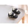 Winter One-year-old Boys and Girls Baby Walking Shoes Soft Soles 6-12 Months Infants and Young Children Shoes Warm Cotton Shoes Fall