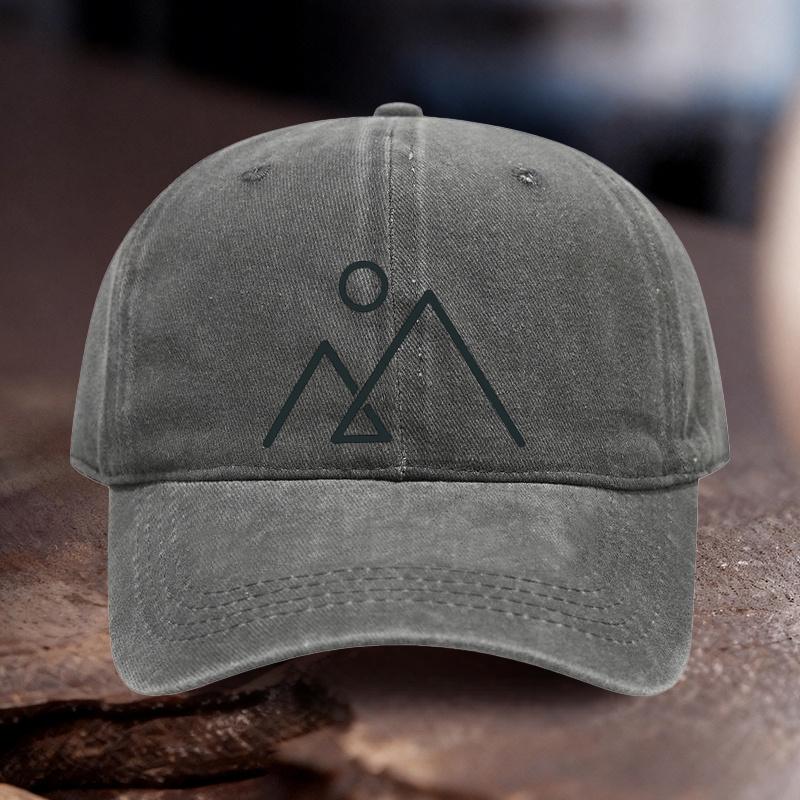 Pc Adjustable Hat with Mountain Sunrise Print Unisex Women Outdoor Sports Style Ideal Gift for Weddings Parties Birthdays Ess
