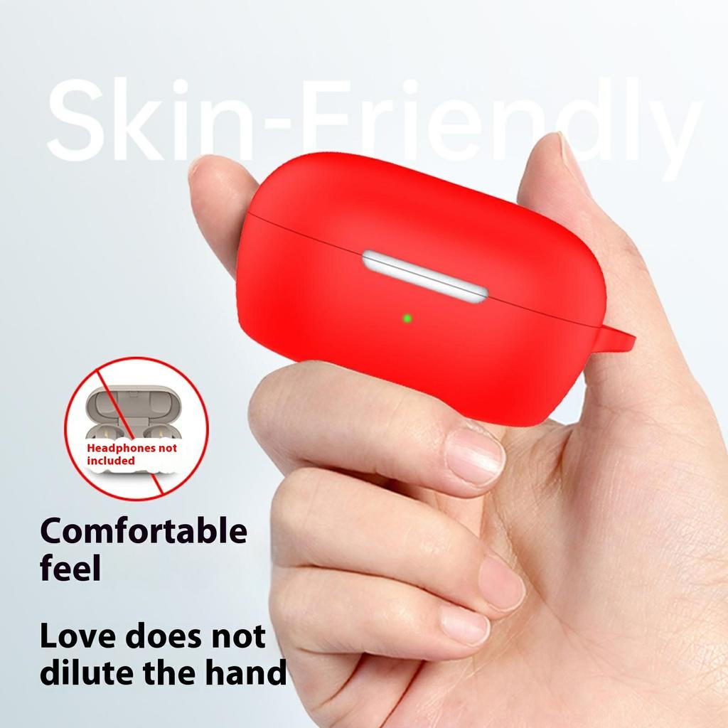 For Bose QuietComfort Protective Case Bluetooth-Compatible Earbuds Silicone Cover with Hook