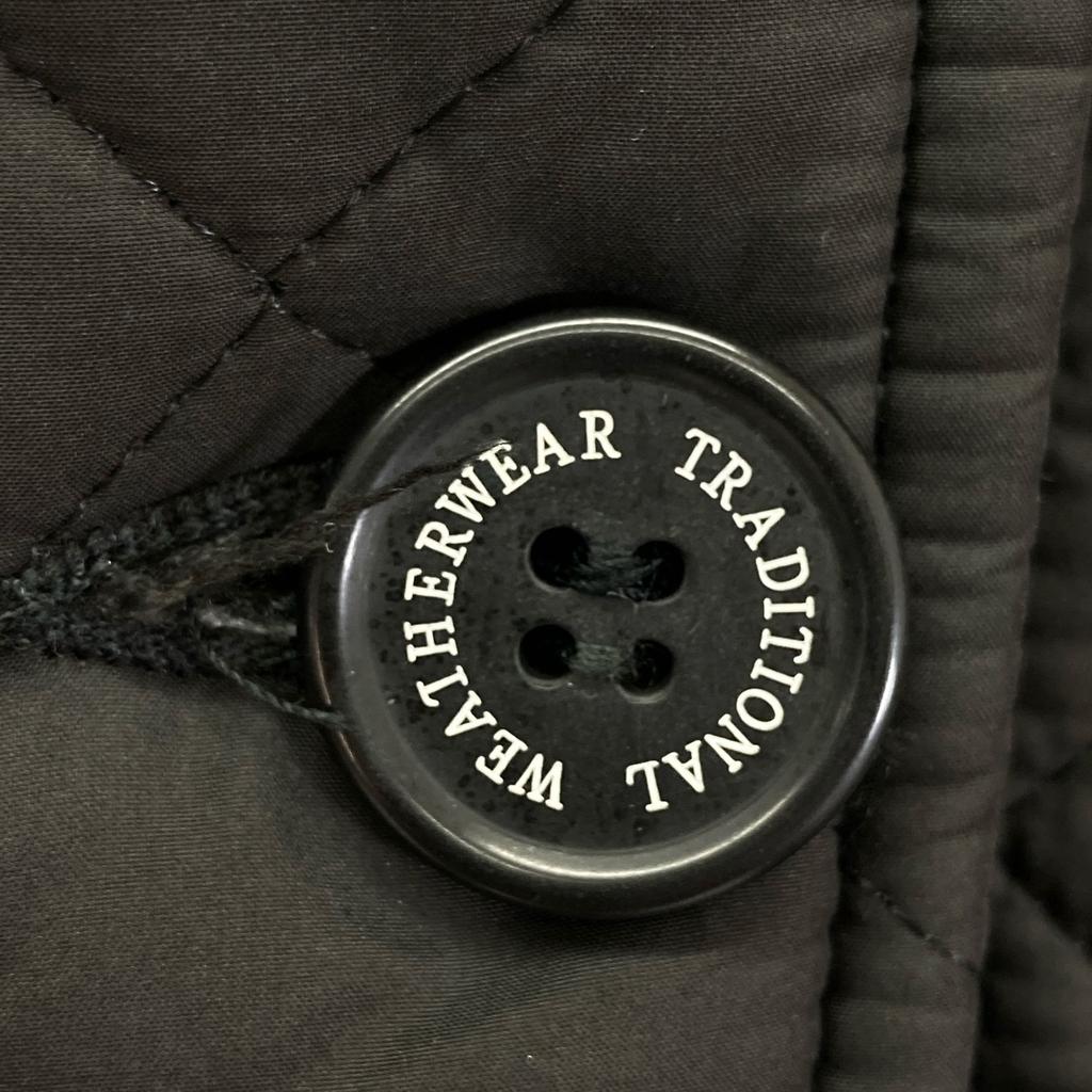 TRADITIONAL WEATHERWEAR BLACK GRANGE Fleece-lined Quilted Coat coat 44 blackUsed