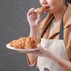 100PCS Disposable TPE Gloves Thicken Transparent Food Grade for Kitchen Baking Cooking Cleaning