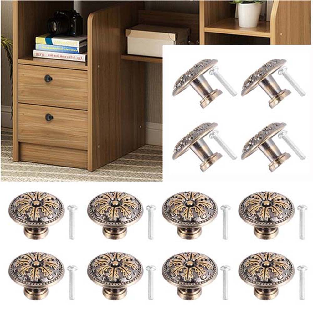 

Pcs Zinc Zinc Zinc Alloy Cupboard Dresser Cabinet Drawer Handles Furniture Hardware Door Knobs Pull handles 5PCS