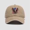 Eagle Flag Printed Baseball Cap, Versatile Style for Both Men and Women, Suitable for Daily Shopping and Travel