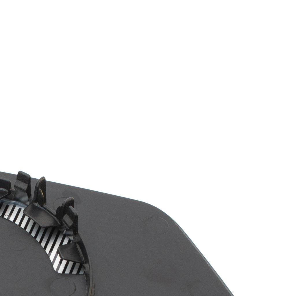 BMW 5 F10 / F11 2009- HEATED BLUE mirror insert left