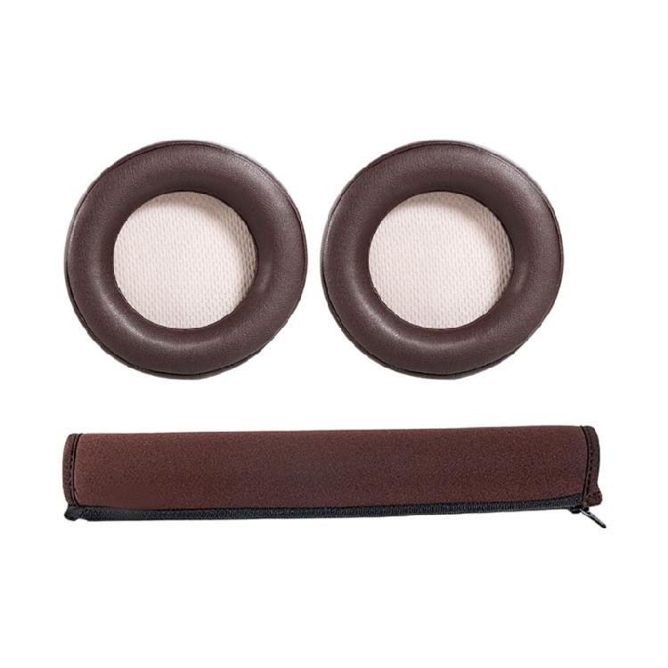 Over-Ear Headphone Maintenance Kit with Ear Pad and Headband Cover, Protein Leather Daily Care Set for Home Use