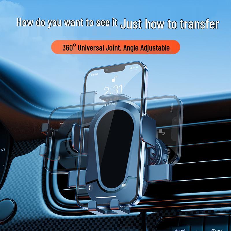 Gravity Lock Air Vent Phone Holder - Universal Car Accessory