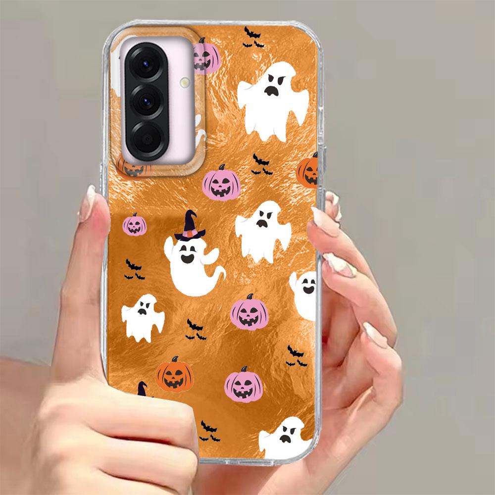 Autumn Halloween Pumpkin Casing Phone Case For Samsung Galaxy A56 A07 A17 A55 A36 A26 A16 A53 A06 A14 A24 A34 A54 A15 A12 Cover
