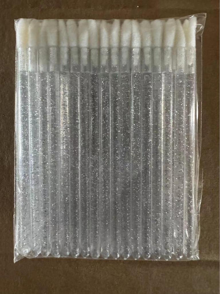 Colorful Portable Crystal Lip Brush Replacement Head for Lipstick and Gloss