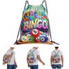 Best Play Bingo Game For Bingo Players Backpacks Fashion Drawstring Bags Shoes Bag Book Bags for Man Woman School