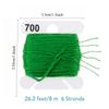 100/96 Colors High Tenacity Embroidery Thread Set Cross Stitch Sewing Thread with Floss Bins&Scissors Thimble Cross Stitch Tool