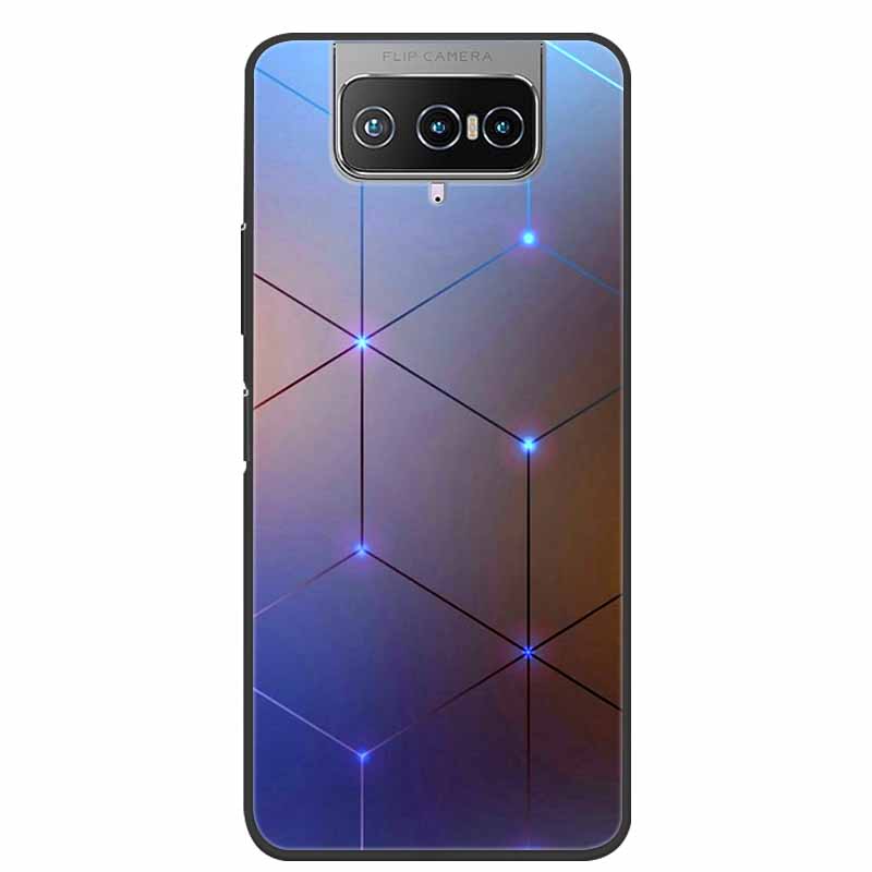 

For Asus Zenfone 8 Flip Case Star Soft TPU Silicone Phone Case For Zenfone8 Flip Zenfone 8 ZS590KS Back Cover Zenfone 8 ZS590KS зелений