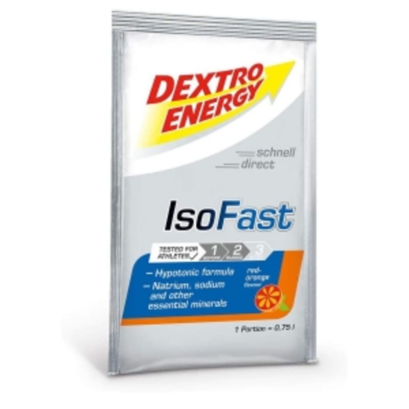 

Dextro Energy Iso Fast Drink Powder Sports 12 Packets - Orange Flavor