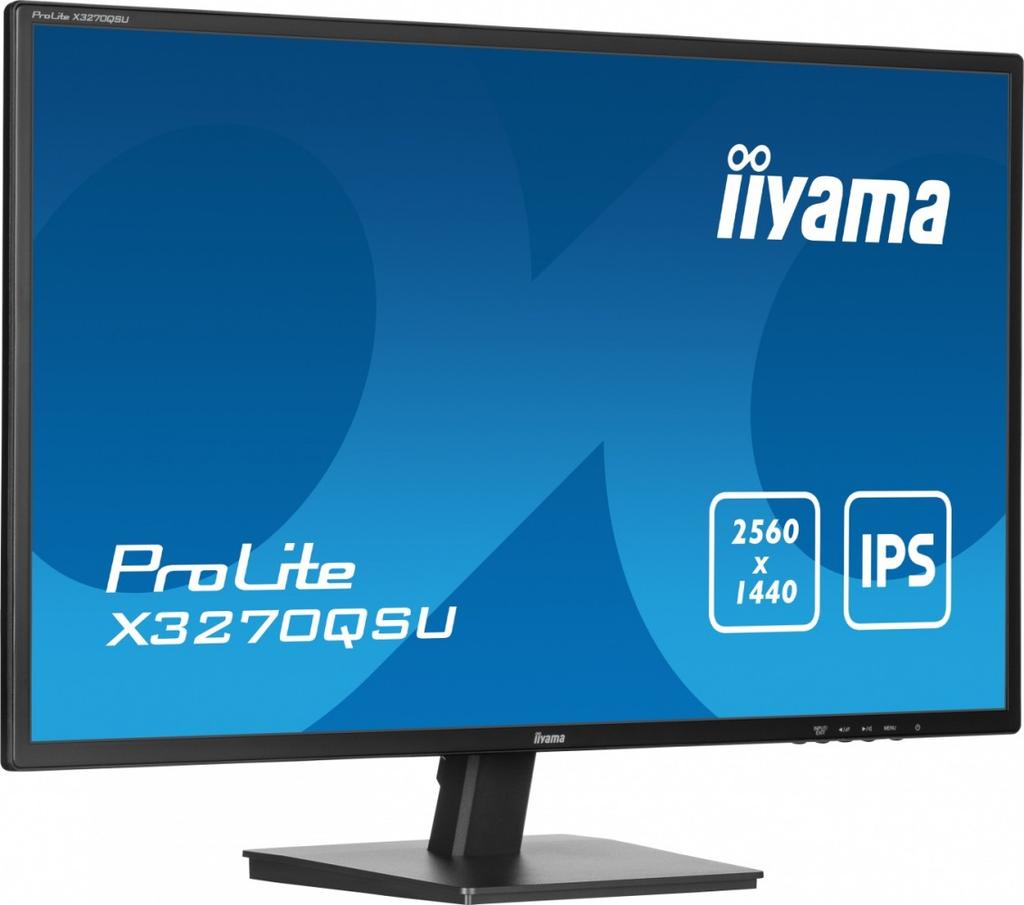 Monitor 32 Zoll X3270QSU-B1 IPS, WQHD, HDMI, DP, 100Hz, 250cd, 3ms, 2x2W, 3xUSB(3.2),FlickerFree,VESA