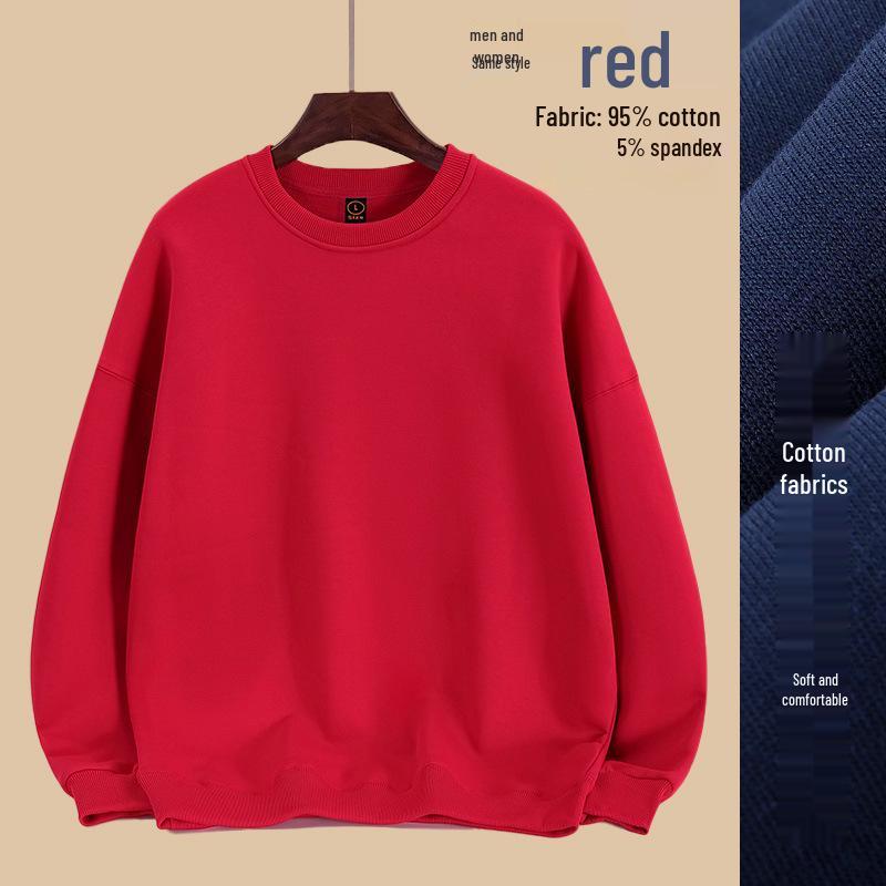 Custom Embroidered Team Sweatshirt - Long Sleeve Workwear for Autumn/Winter