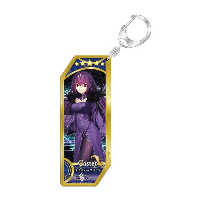 Fate Grand Order Servant Acrylic Keychain Series 11, 82 Caster/Skadi - Approx. 90x35mm